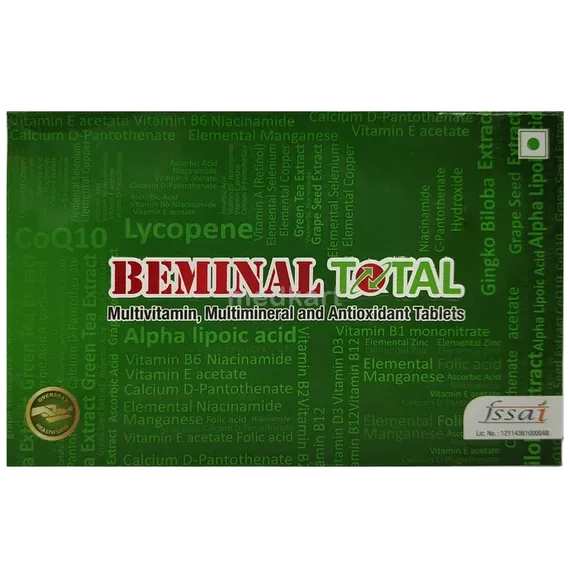 beminal total tablet 10's
